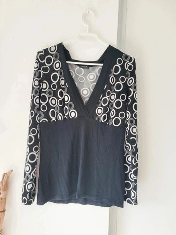 Haut Noir Femme Pimkie – Taille M