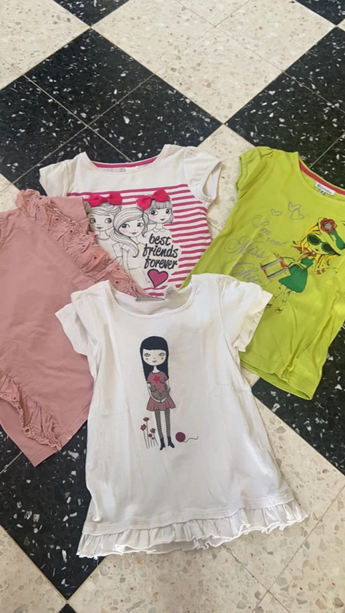 Lot de 4 t shirt