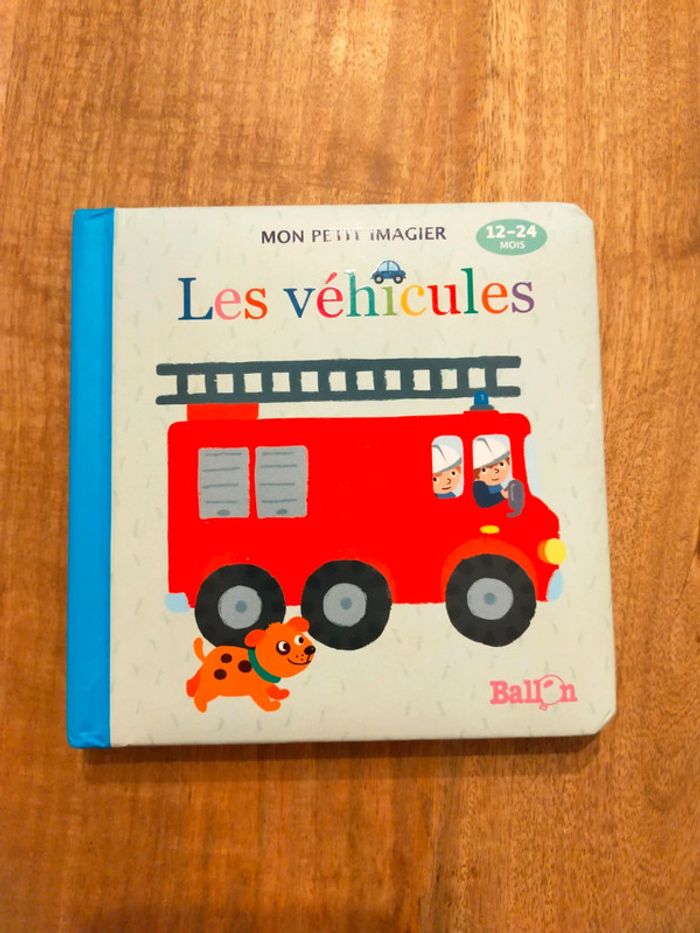 Mon petit imagier Les véhicules 🚒