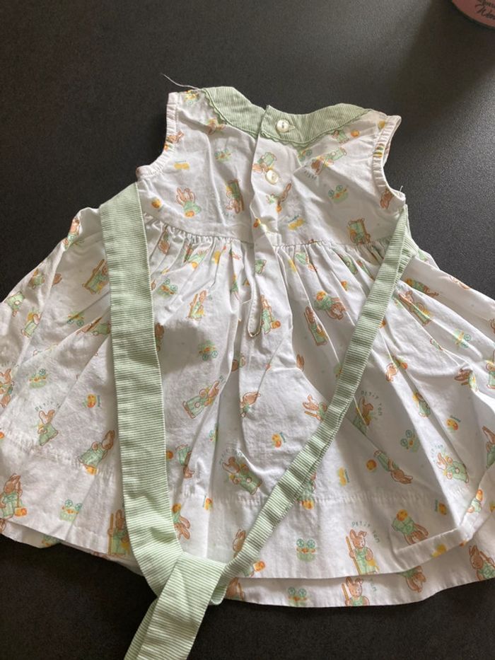 Lot ensemble robe vêtement bébé fille 3 mois été - photo numéro 10