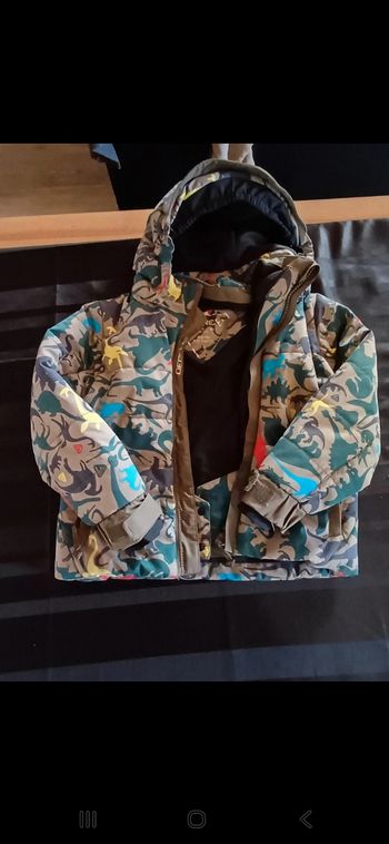 Manteau Dino Degré 7 taille 6 ans