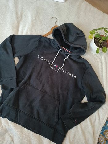 Sweat a capuche noir tommy Hilfiger