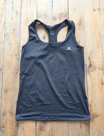 Débardeur noir Domyos 40