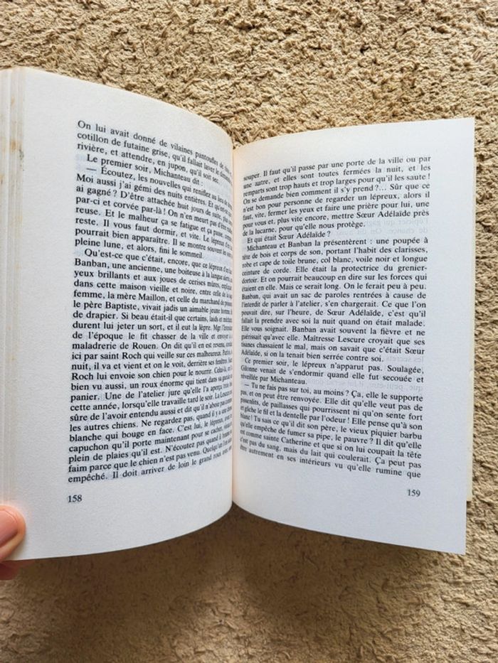 Livre relié "La dentellière d'Alençon", un roman historique de Janine Montupet - photo numéro 7