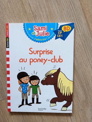 Ami et Julie, surprise au poney-club