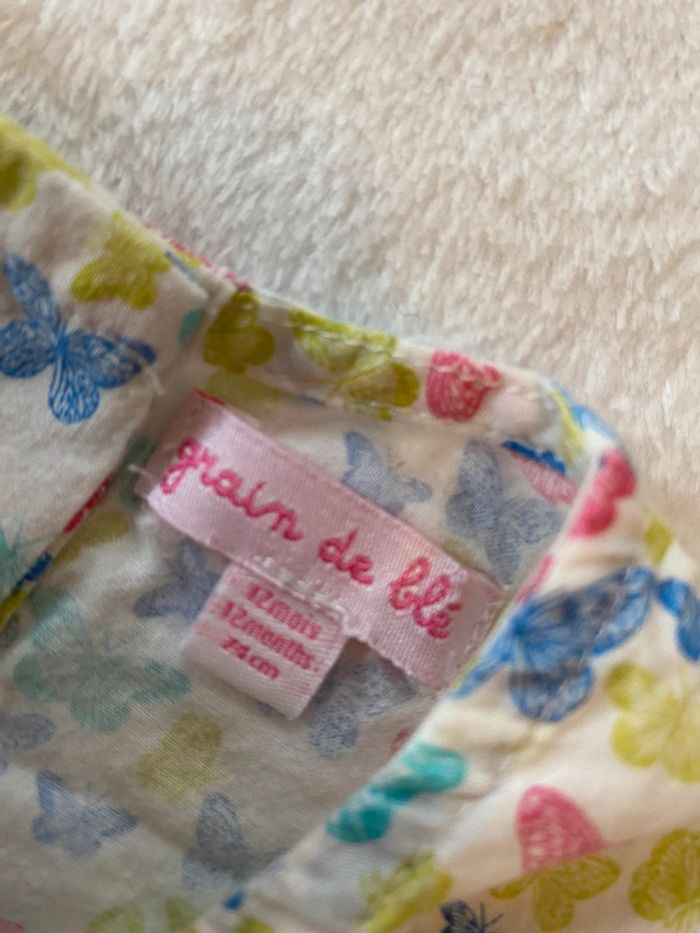 Robe papillon 12 mois - photo numéro 3