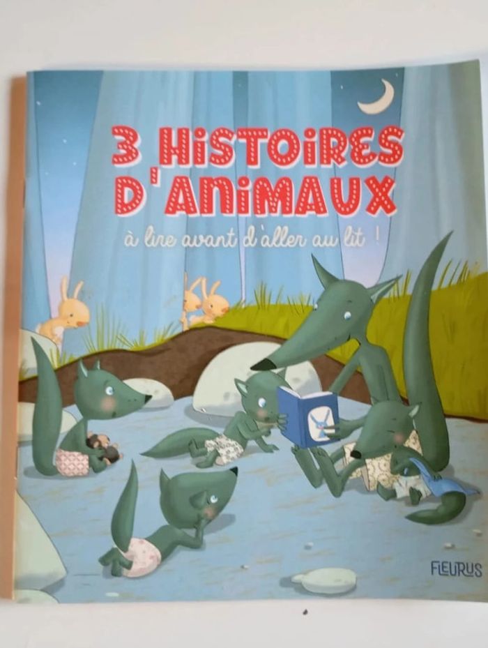3 histoires d'animaux à lire avant d'aller au lit