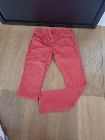 Pantalon Levi's 511  orange t38