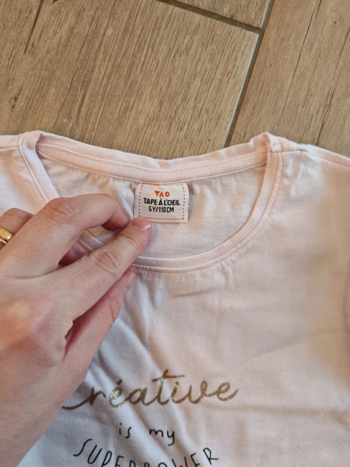 Lot de 3 Tshirt manches longues 5 ans - photo numéro 3