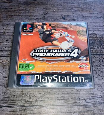 Tony Hawk’s pro skater 4 Jeu PS1 Complet Sony