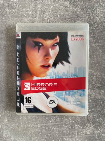 Jeu pour Sony PS3, Mirror's edge en français.