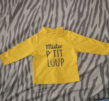 Top manches longues tape à l'oeil