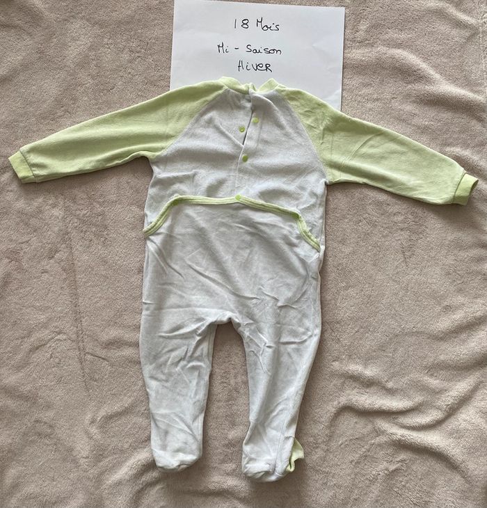 Lot 3 pyjamas chauds - Bout’chou et autre - 18 mois - TBE - photo numéro 12