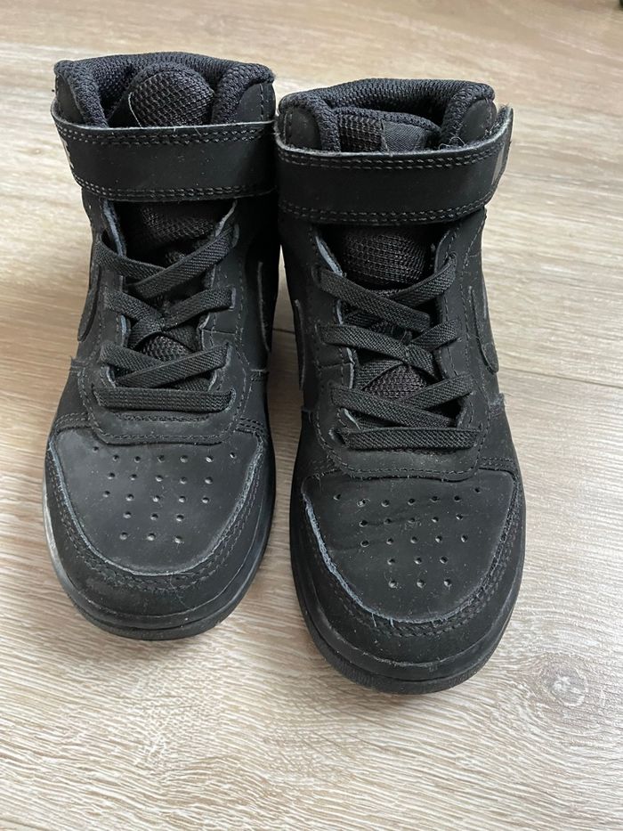 Nike court borough mid 2 noires taille 28 - photo numéro 7