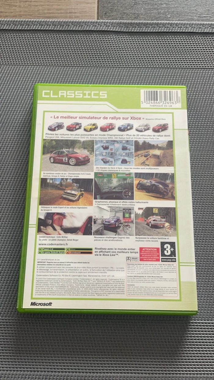 Colin McRae Rally 04 - Jeu Xbox - photo numéro 3