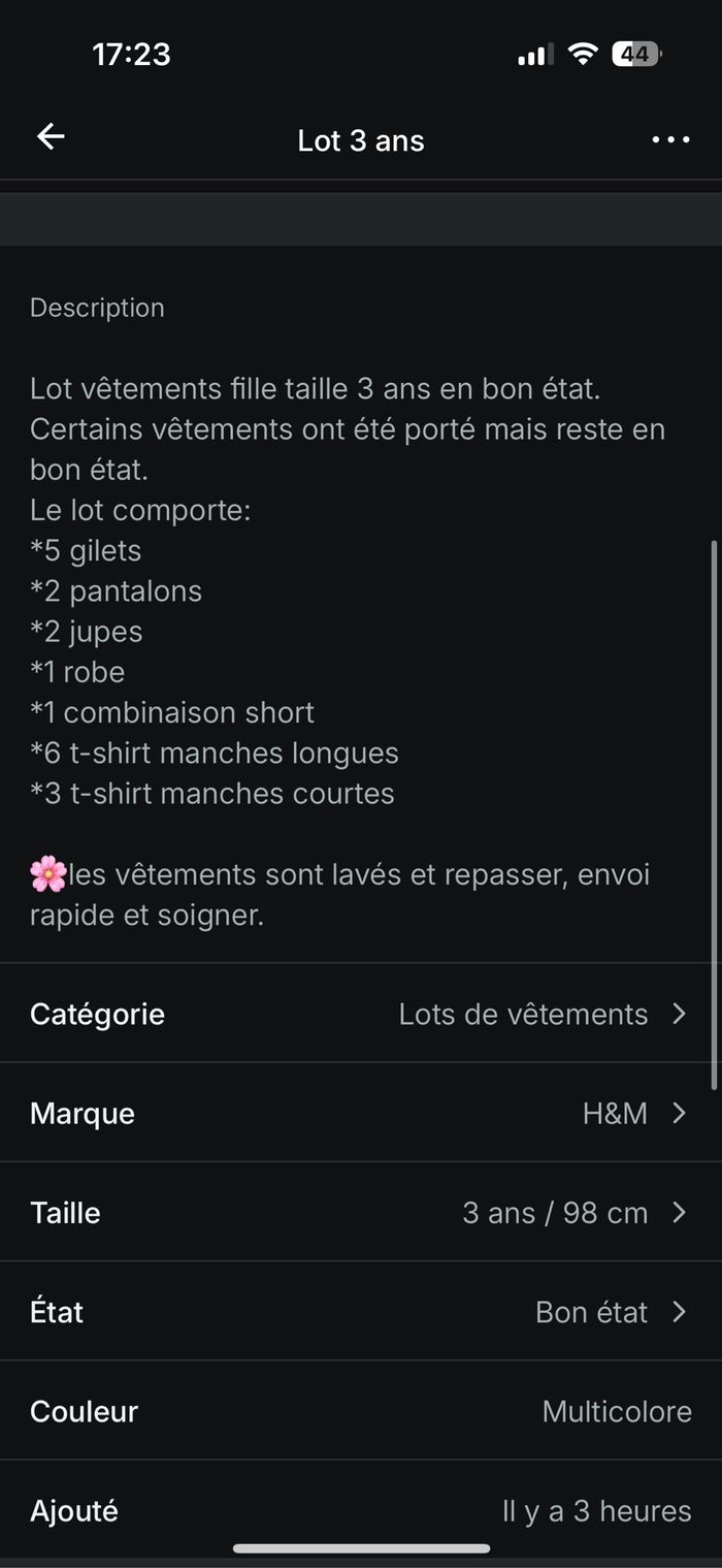 Lot fille 3 ans - photo numéro 10