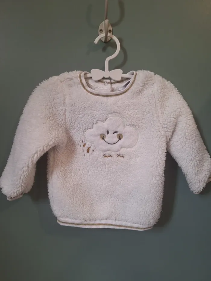 Sweat - Smiley baby - 12 mois - photo numéro 2