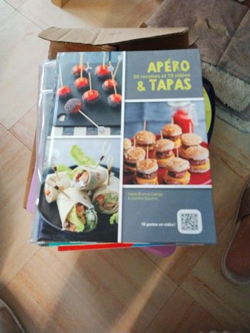 Livre recette apéro et tapas