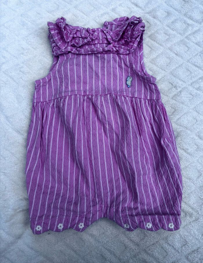 Combishort rayé