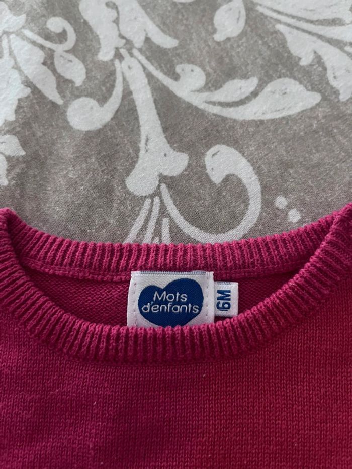 Pull rose 6 mois - photo numéro 2