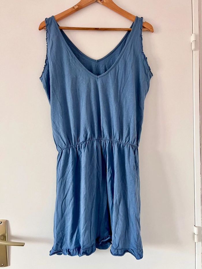 Robe taille 40 été bleue - photo numéro 3