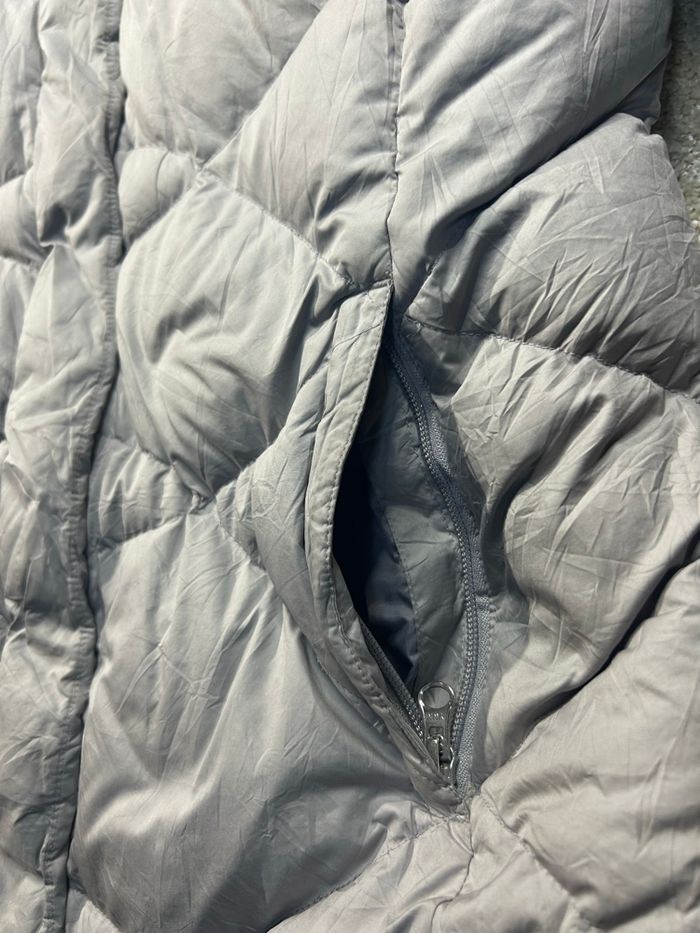 🩶🔥 DOUDOUNE THE NORTH FACE – GRISE – ÉPAISSE – TAILLE L FEMME 🔥🩶