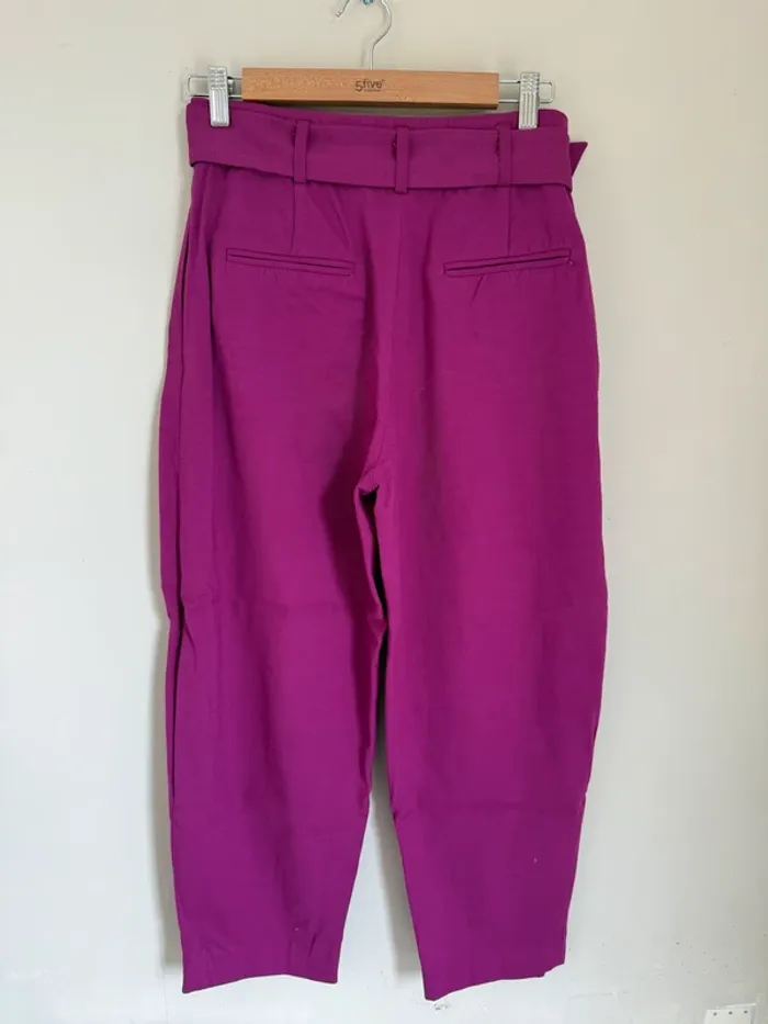 Pantalon violet Tara Jarmon - photo numéro 2