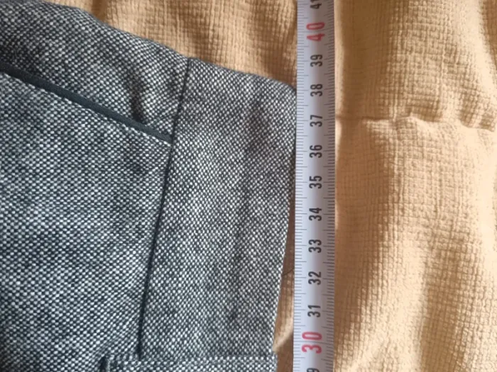 Pantalon tailleur Swildens gris chine t.0 - photo numéro 8