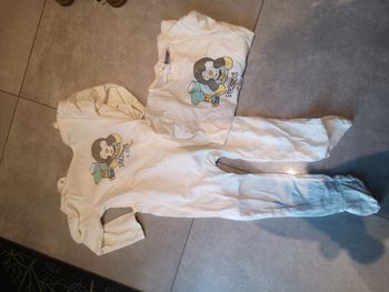 2 pyjamas d. Été t'choupi 36 mois
