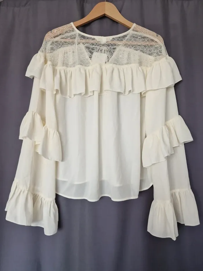 Chemisier H&M femme m - photo numéro 2