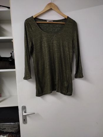 T-shirt manches 3/4 camaïeu