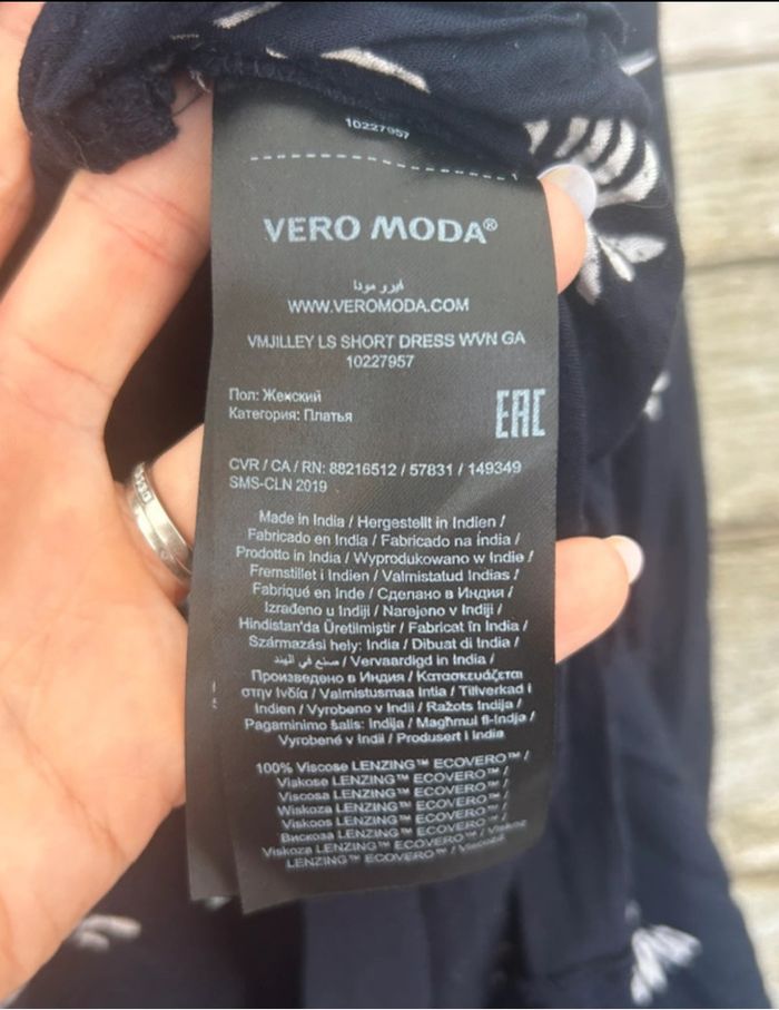Robe mi-saison manches longues - Vero Moda - T.36 - photo numéro 5