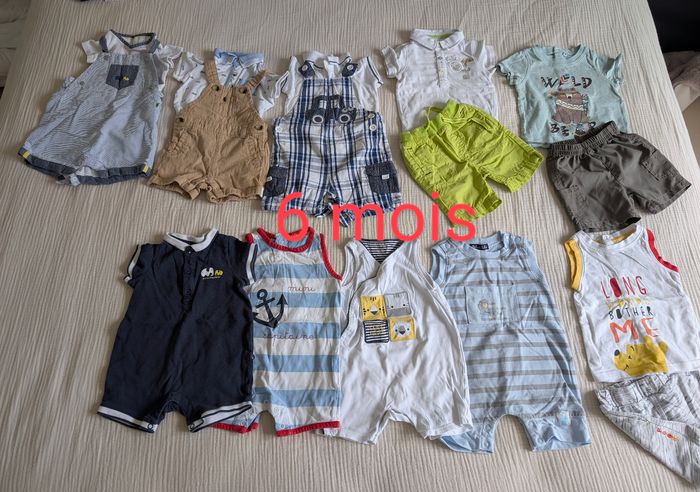 Lot vêtements printemps été 6 mois