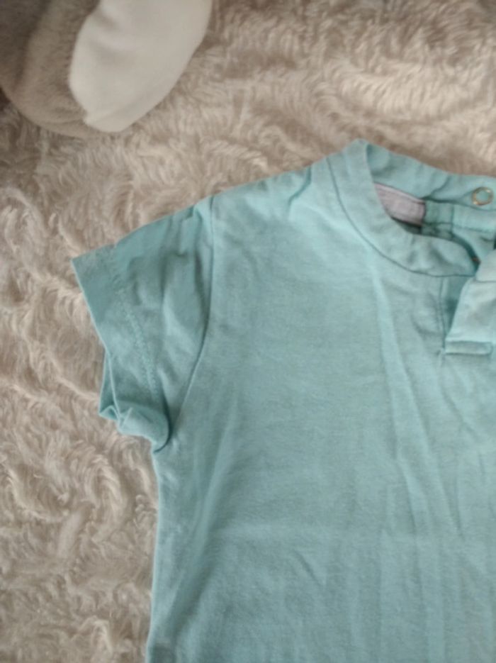 Tee shirt manches courtes Garçon 9 mois Winnie Disney Baby 100% coton Kiabi - photo numéro 3