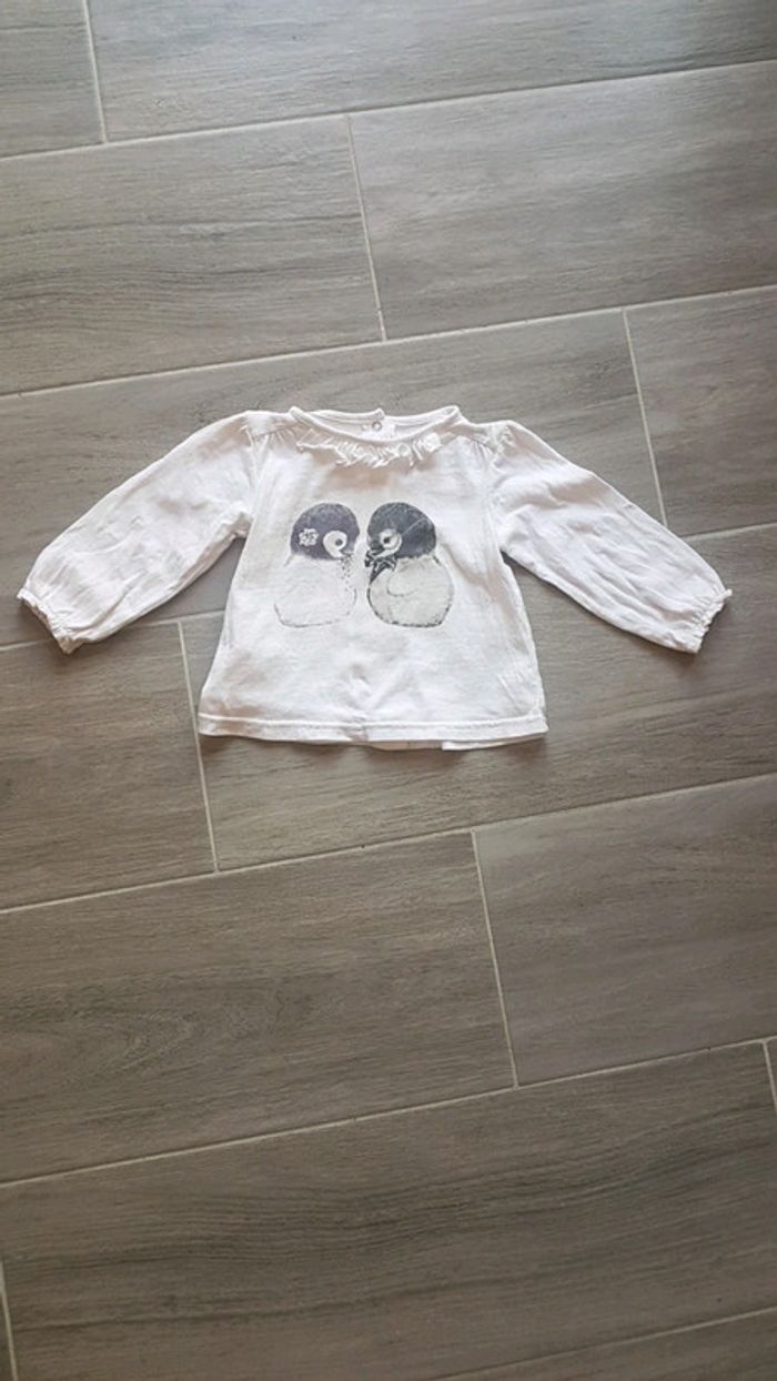 T shirt Pingouin TAO 9 Mois