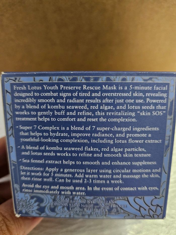 Masque pro jeunesse fresh - photo numéro 4