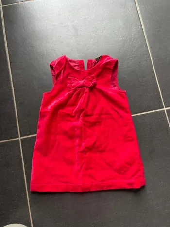 Robe velours 12 mois