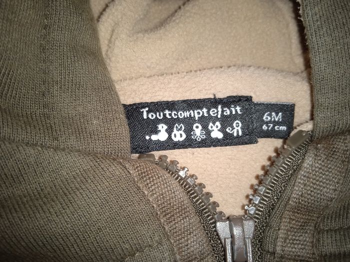 Gilet à capuche molletonné - photo numéro 3