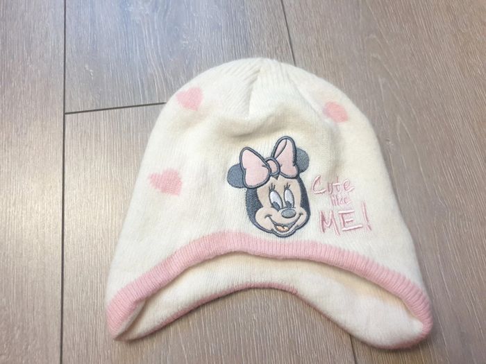 Bonnet Minnie. Fille 3/6 ans. Marque Disney