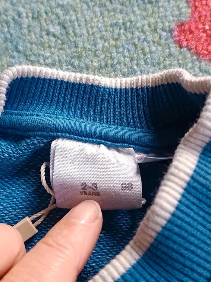 Veste tâches manches 2 3ans 98 - photo numéro 2