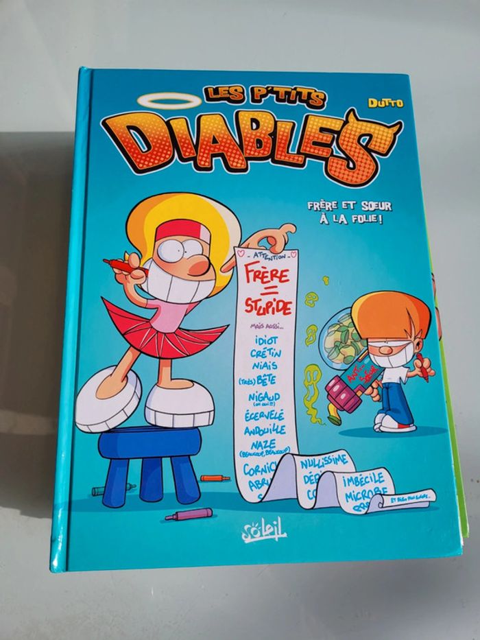 16 BD Les P'tits Diables 1, 2, 4, 6, 8, 9, 10, 11, 12, 14, 15, 21, 24 et 26 et 2 Compil' - photo numéro 19