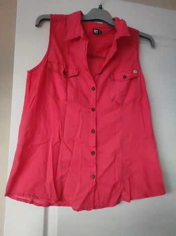 Chemise sans manches