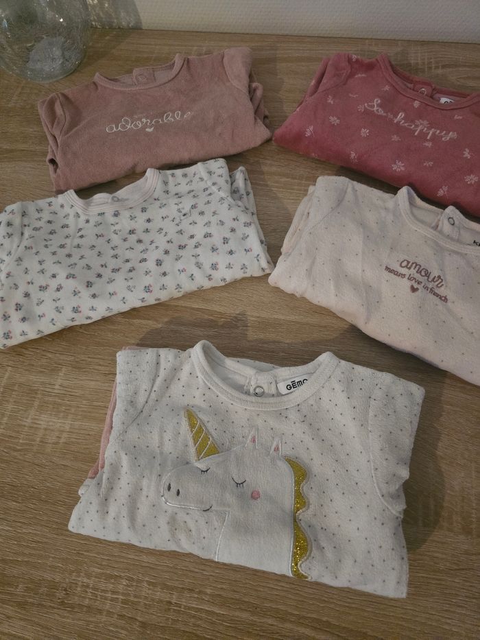 Lots 5 pyjamas taille 9 mois - photo numéro 4