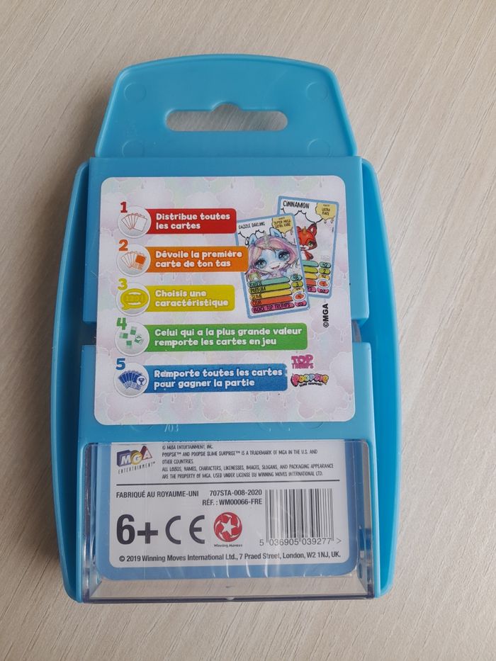Jeu Top trumps Poopsie Slime Surprise neuf - photo numéro 2