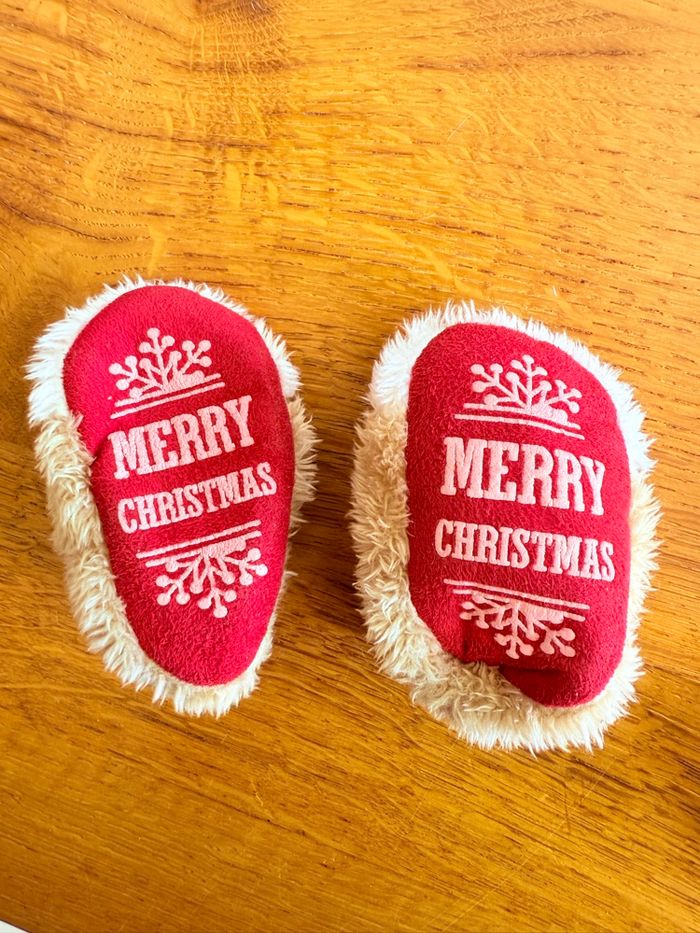 Chaussons Rennes de Noël - photo numéro 2
