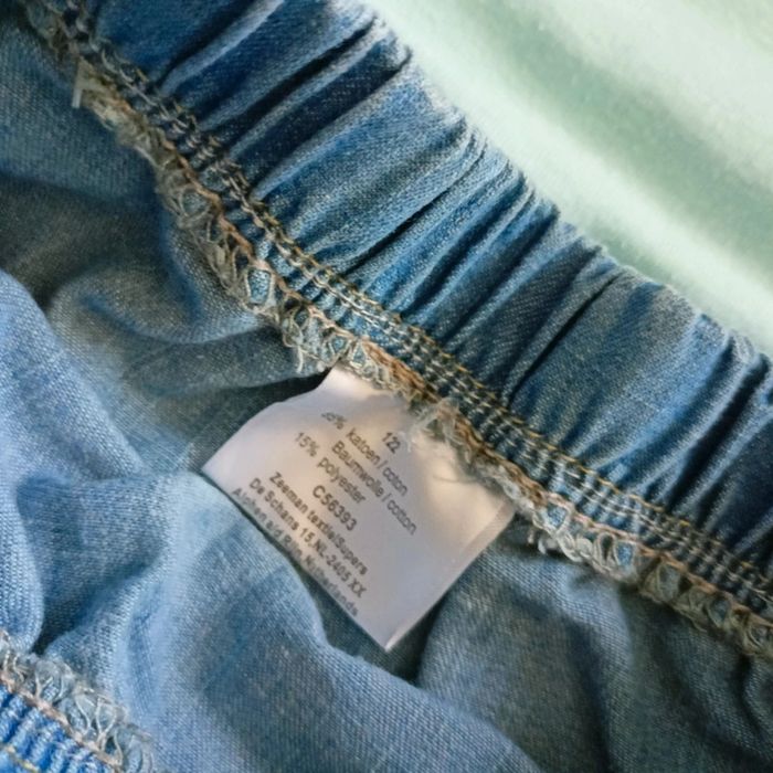 Ravissante jupe jeans froufroutante - photo numéro 3