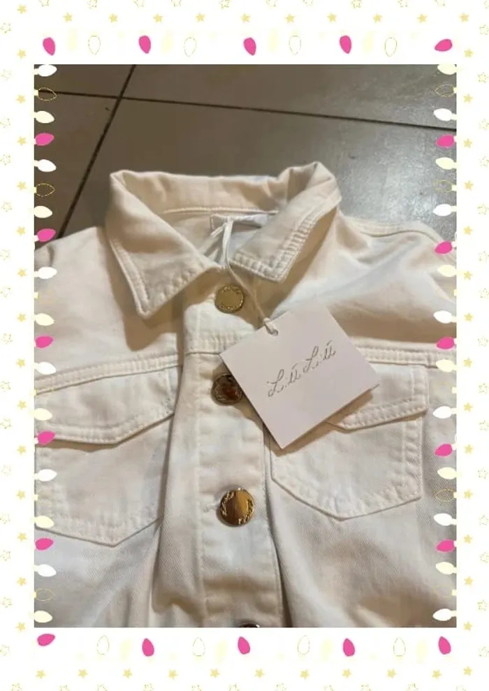Veste en jean 7 ans - photo numéro 3