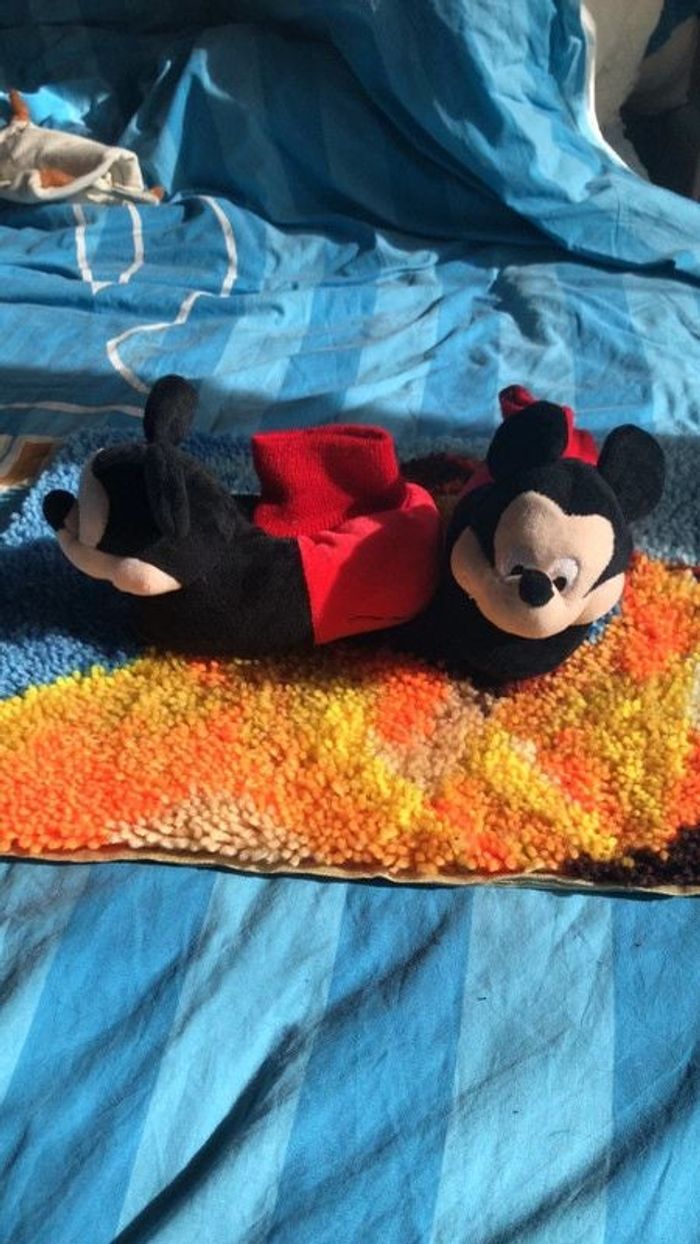 Chaussons tête Mickey