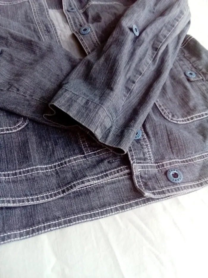 Veste en jean taille 42 - photo numéro 6