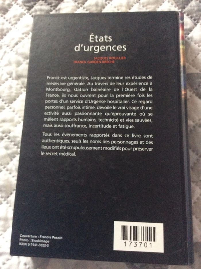 #états d’urgences Jacques Rouillier - photo numéro 3